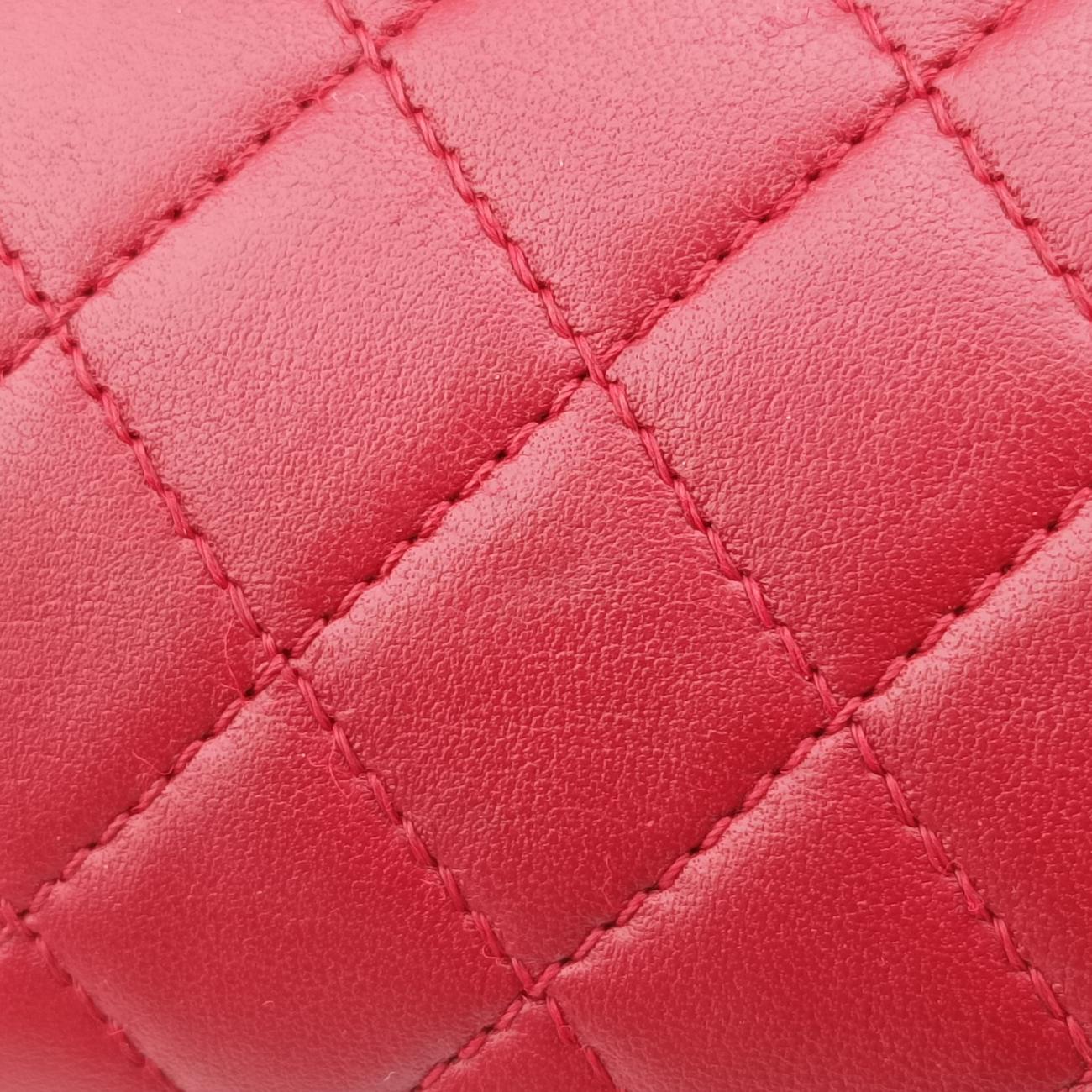 BOY CHANEL Red lambskin A67086 24605341ボーイシャネル レッド ラムスキン A67086 24605341