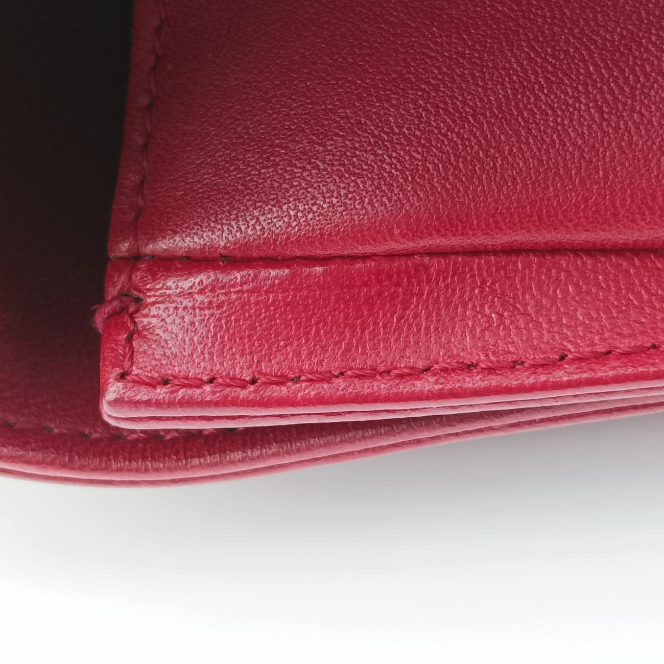 BOY CHANEL Red lambskin A67087 19672046ボーイシャネル レッド ラムスキン A67087 19672046