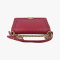 BOY CHANEL Red lambskin A67087 19672046ボーイシャネル レッド ラムスキン A67087 19672046