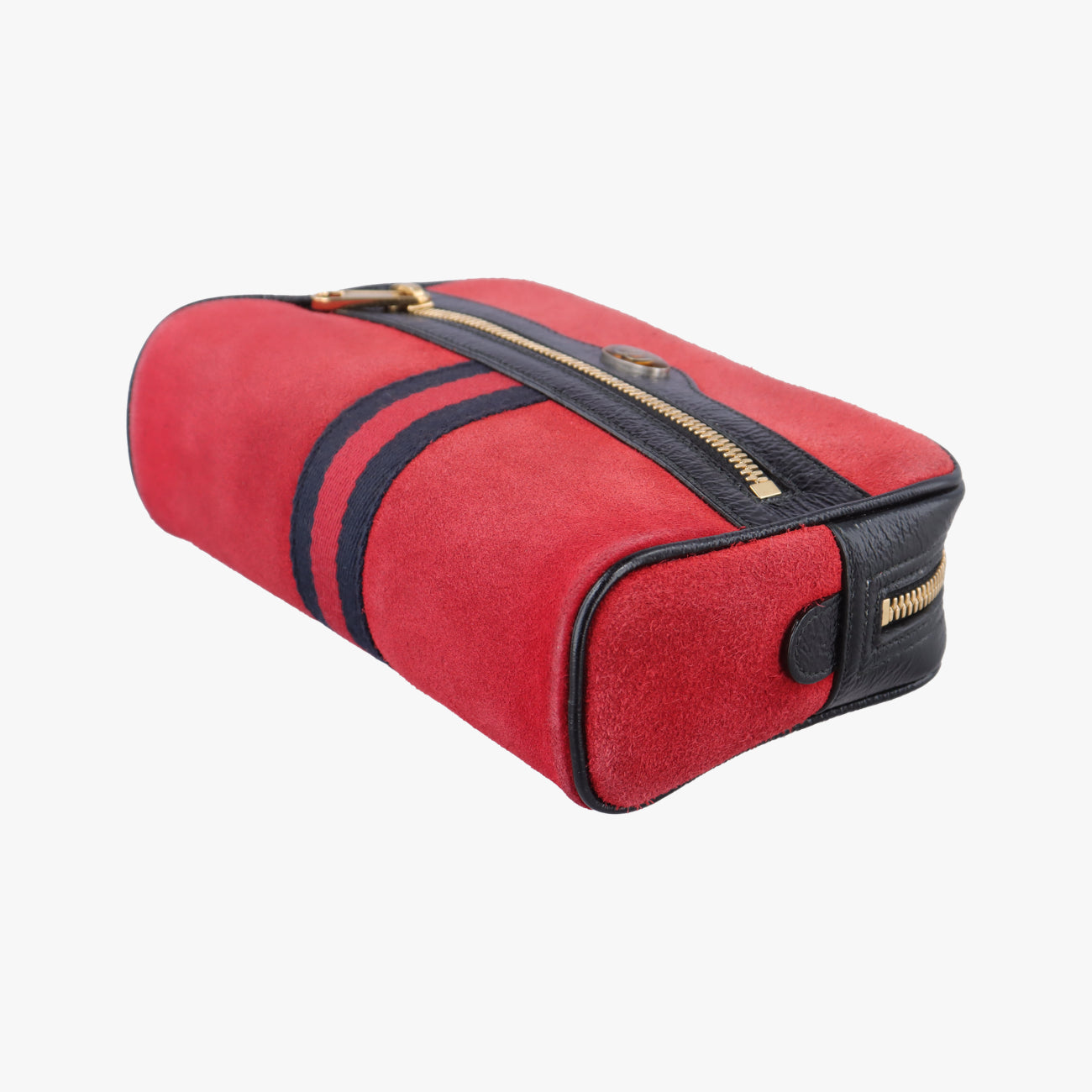 Ophidia Red×black Suede x leather 517076 B024276470オフィディア レッド×ブラック スエード×レザー 517076 B024276470