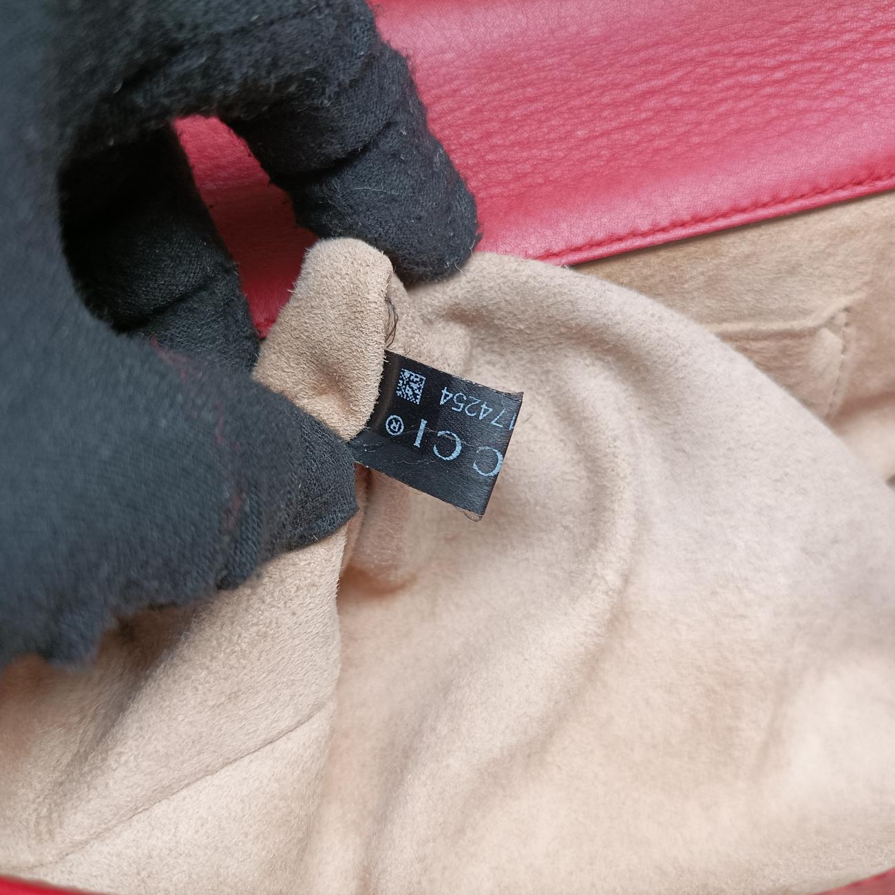 Padlock Red Leather 432182 D021174254パドロック レッド レザー 432182 D021174254