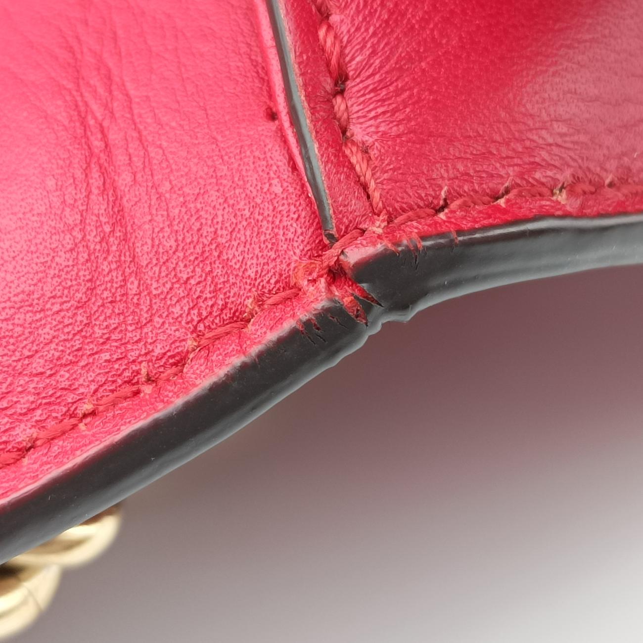 Padlock Red Leather 432182 D021174254パドロック レッド レザー 432182 D021174254