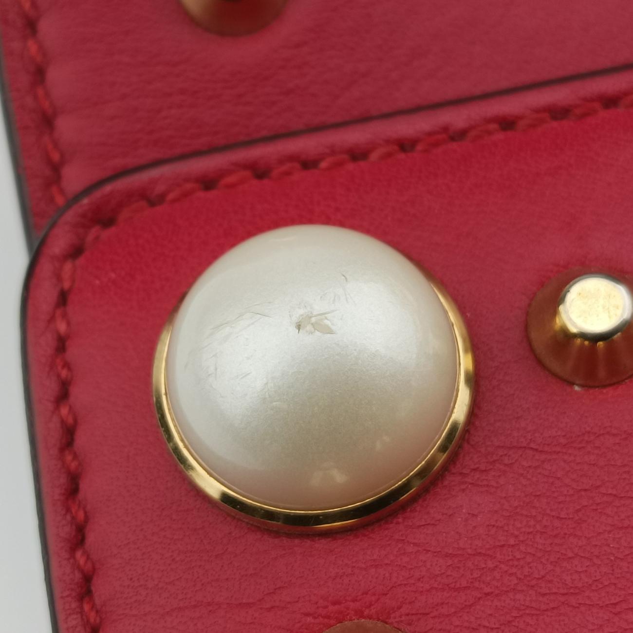 Padlock Red Leather 432182 D021174254パドロック レッド レザー 432182 D021174254