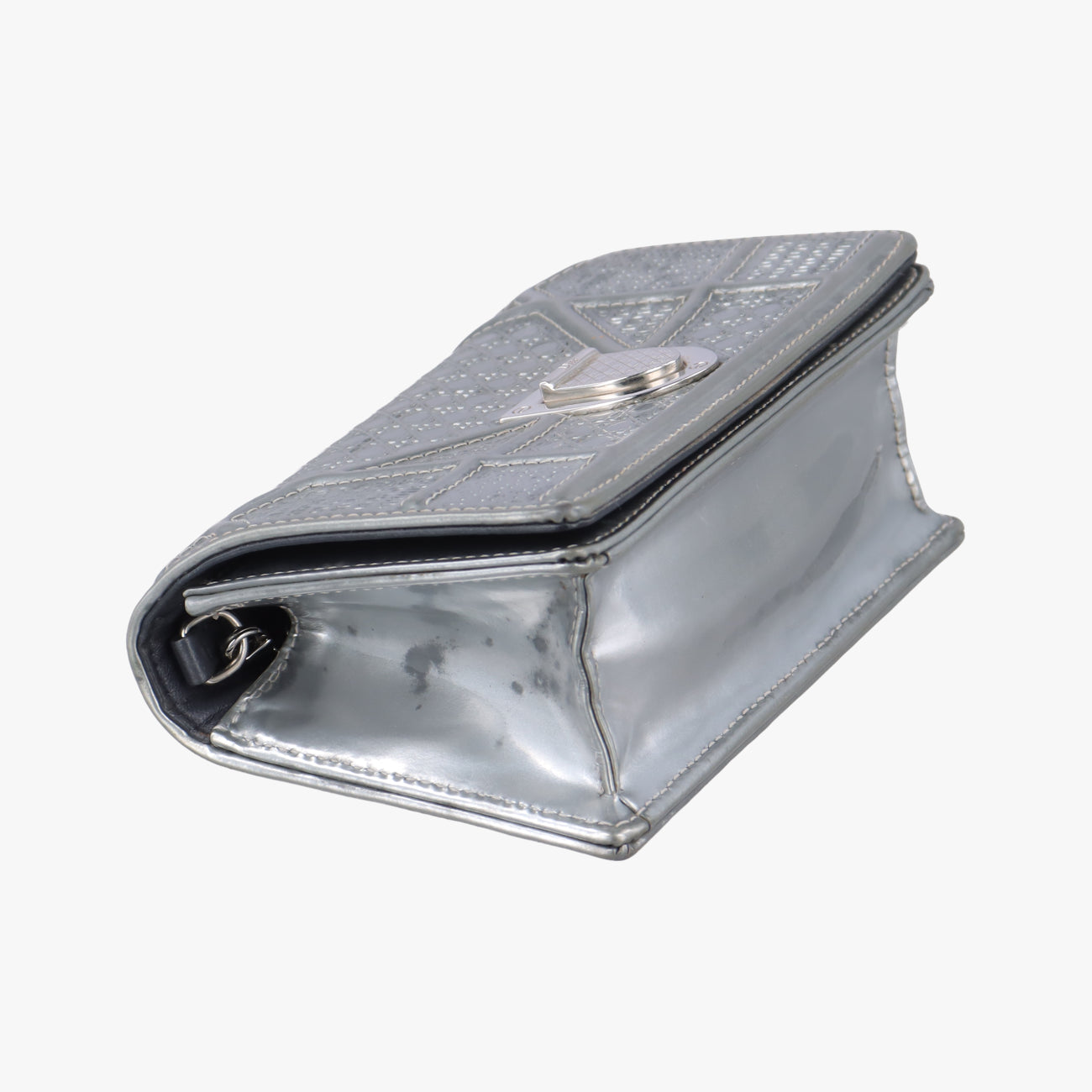 Diorama Silver Patent Leather 09-BO-1126ディオラマ シルバー パテント 09-BO-1126