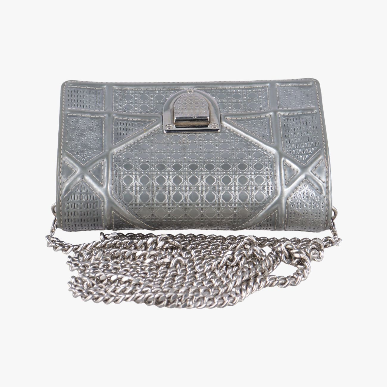 Diorama Silver Patent Leather 09-BO-1126ディオラマ シルバー パテント 09-BO-1126