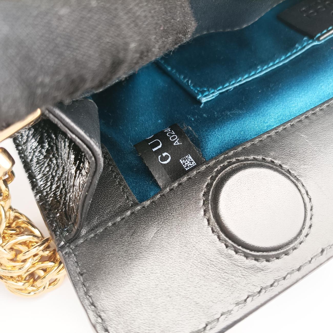 Ophidia Red×Black Suede x leather 503877 A024094238オフィディア レッド×ブラック スエード×レザー 503877 A024094238