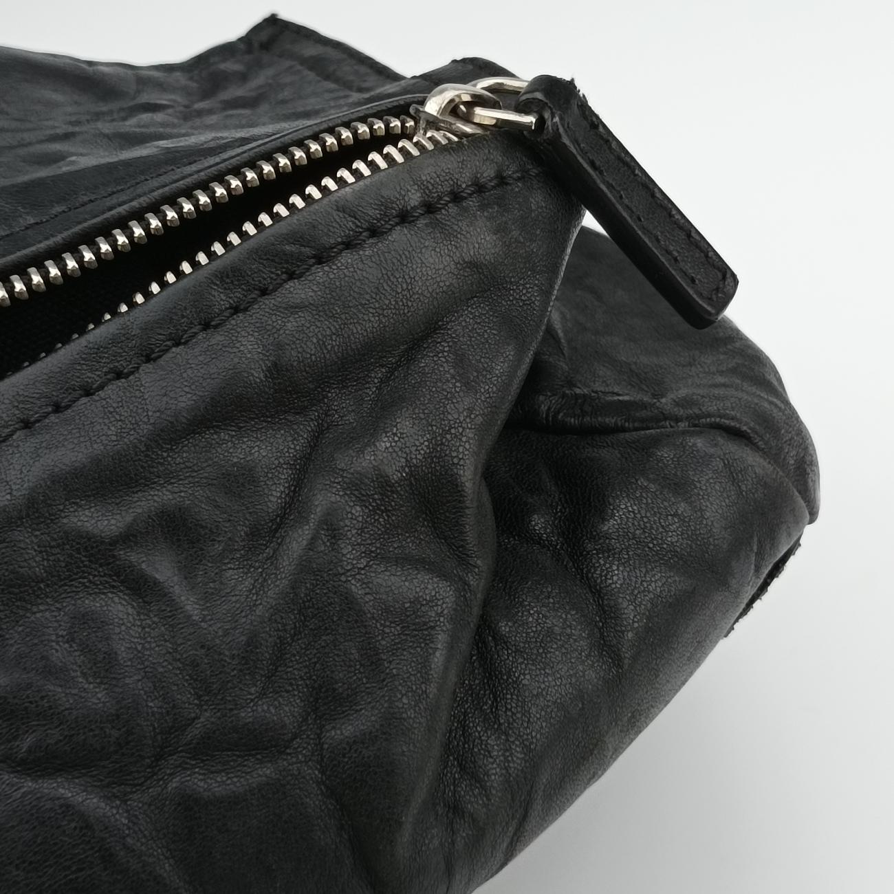 Pandora Black leather EF G 0136パンドラ ブラック レザー EF G 0136