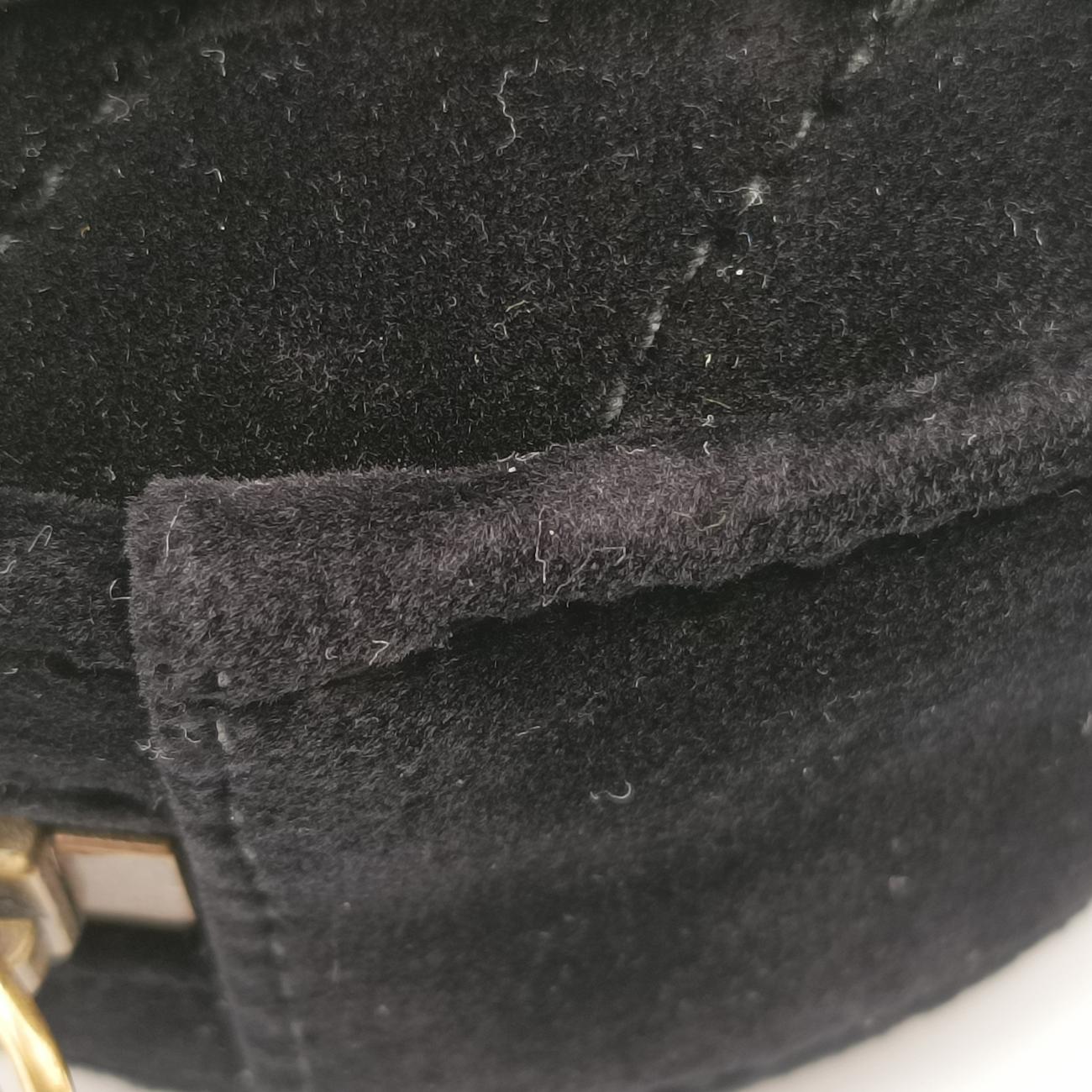 GG Marmont Black velour 476434 G027309757GGマーモント ブラック ベロア 476434 G027309757