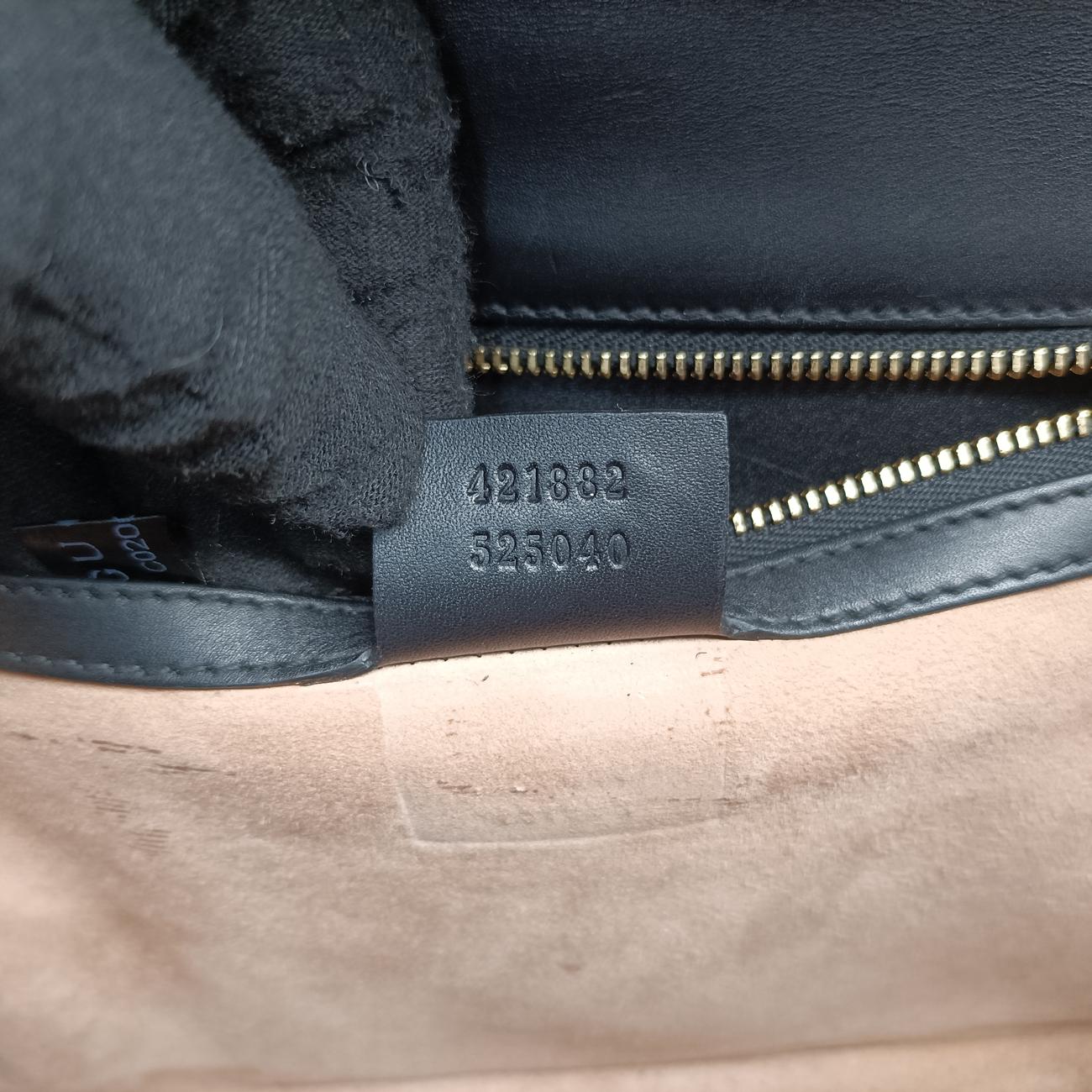 Sylvie Black x Green x Red Leather 421882 C020002433シルヴィ ブラック×グリーン×レッド レザー 421882 C020002433