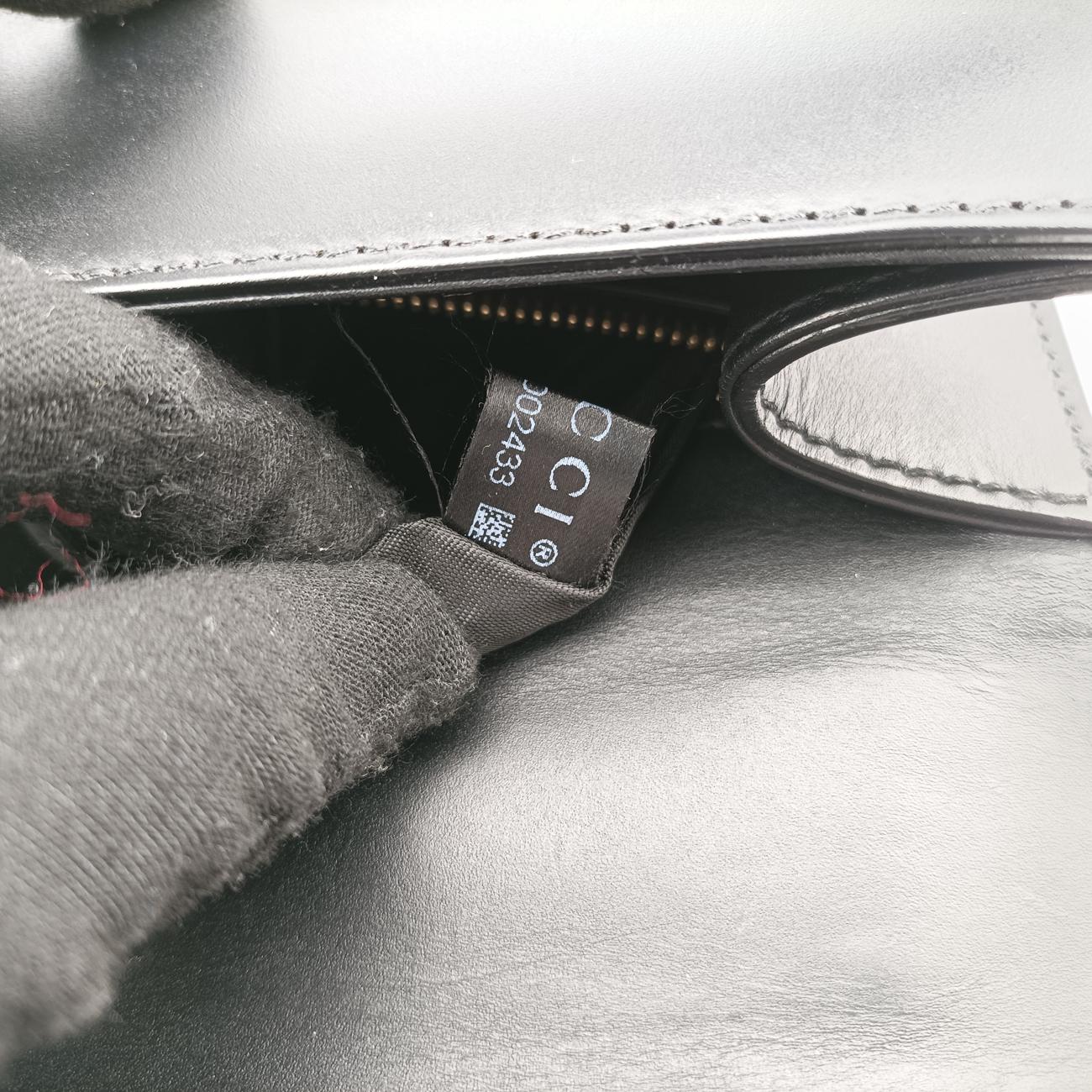 Sylvie Black x Green x Red Leather 421882 C020002433シルヴィ ブラック×グリーン×レッド レザー 421882 C020002433