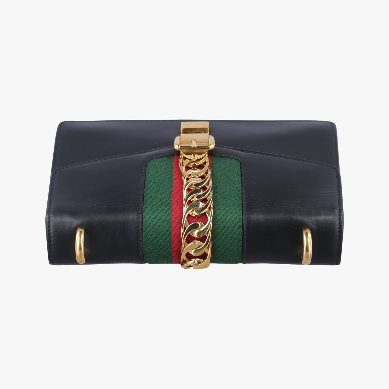 Sylvie Black x Green x Red Leather 421882 C020002433シルヴィ ブラック×グリーン×レッド レザー 421882 C020002433