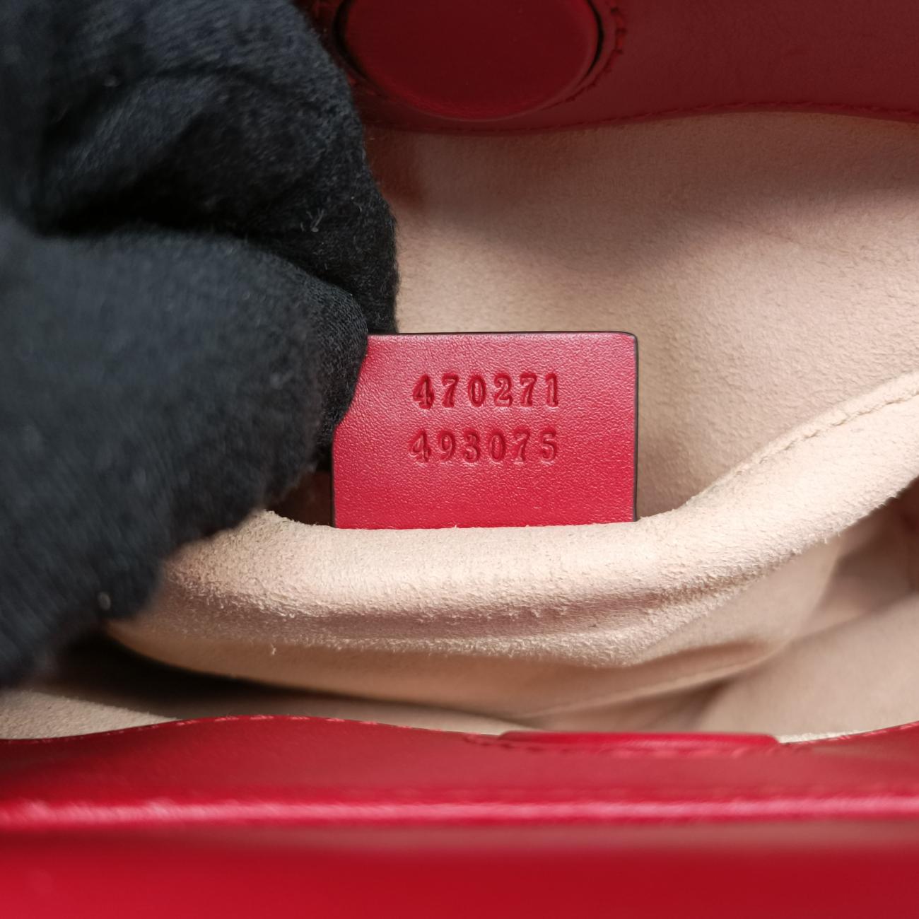 Bamboo Nymphaea Red Leather 470271 D021771045バンブーニムフェア レッド レザー 470271 D021771045