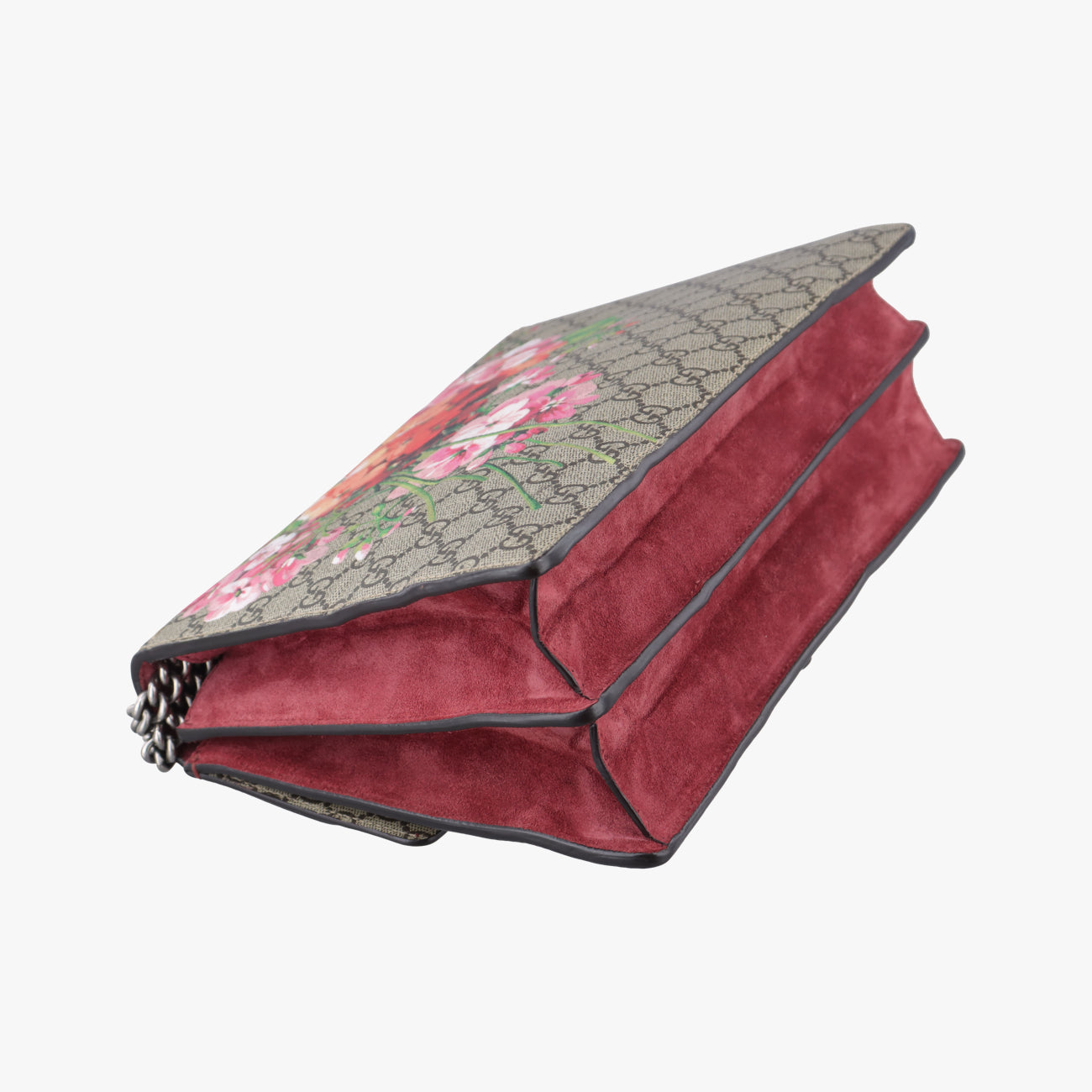 Dionysus beige×red×multicolor PVC coated canvas 400235 G022213930ディオニュソス ベージュ×レッド×マルチカラー PVCコーティングキャンバス 400235 G022213930