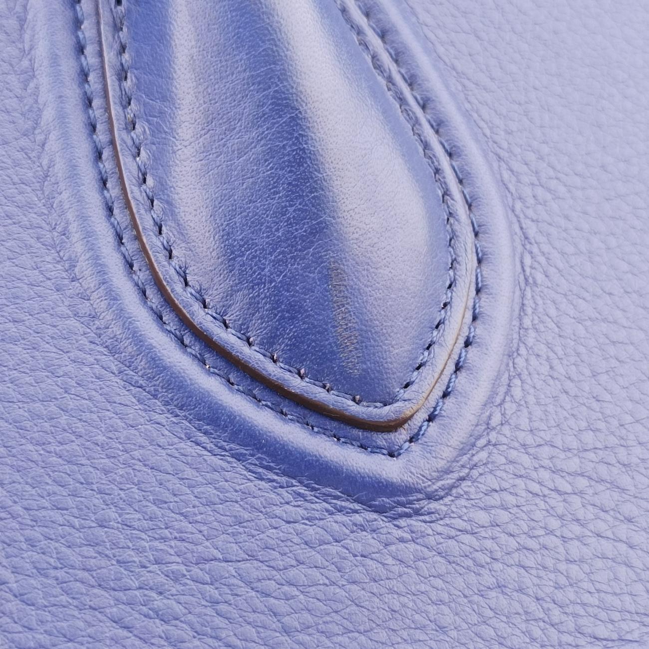 Luggage Square Phantom Blue Leather S-LA-4164ラゲージスクエアファントム ブルー レザー S-LA-4164