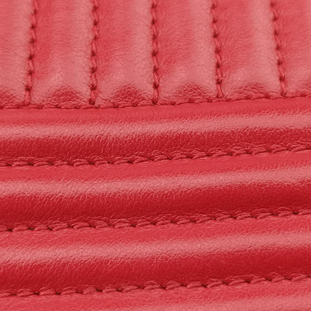 Impunture Diagramme Red leather 1BH102 260 3ダイアグラム レッド レザー 1BH102 260 3