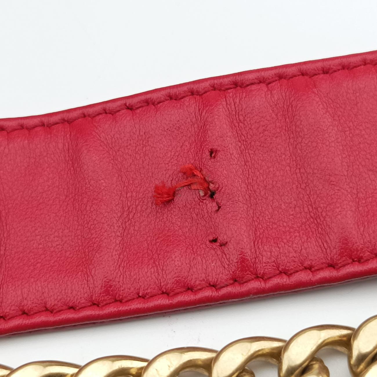 Impunture Diagramme Red leather 1BH102 260 3ダイアグラム レッド レザー 1BH102 260 3