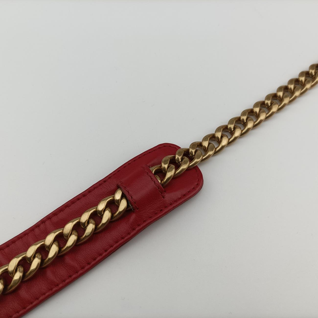 Impunture Diagramme Red leather 1BH102 260 3ダイアグラム レッド レザー 1BH102 260 3