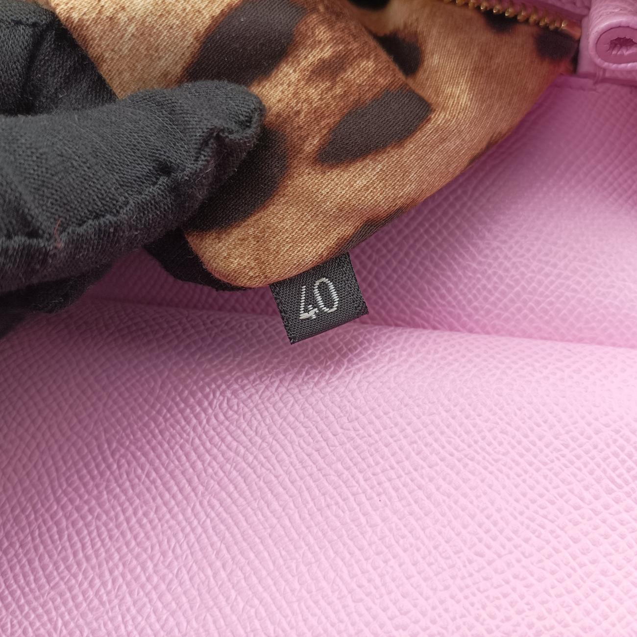 Miss Sicily Family Pink×multicolor Leather 40ミス シシリー ファミリー ピンク×マルチカラー レザー 40