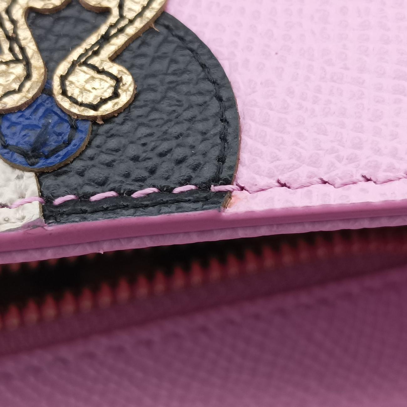 Miss Sicily Family Pink×multicolor Leather 40ミス シシリー ファミリー ピンク×マルチカラー レザー 40