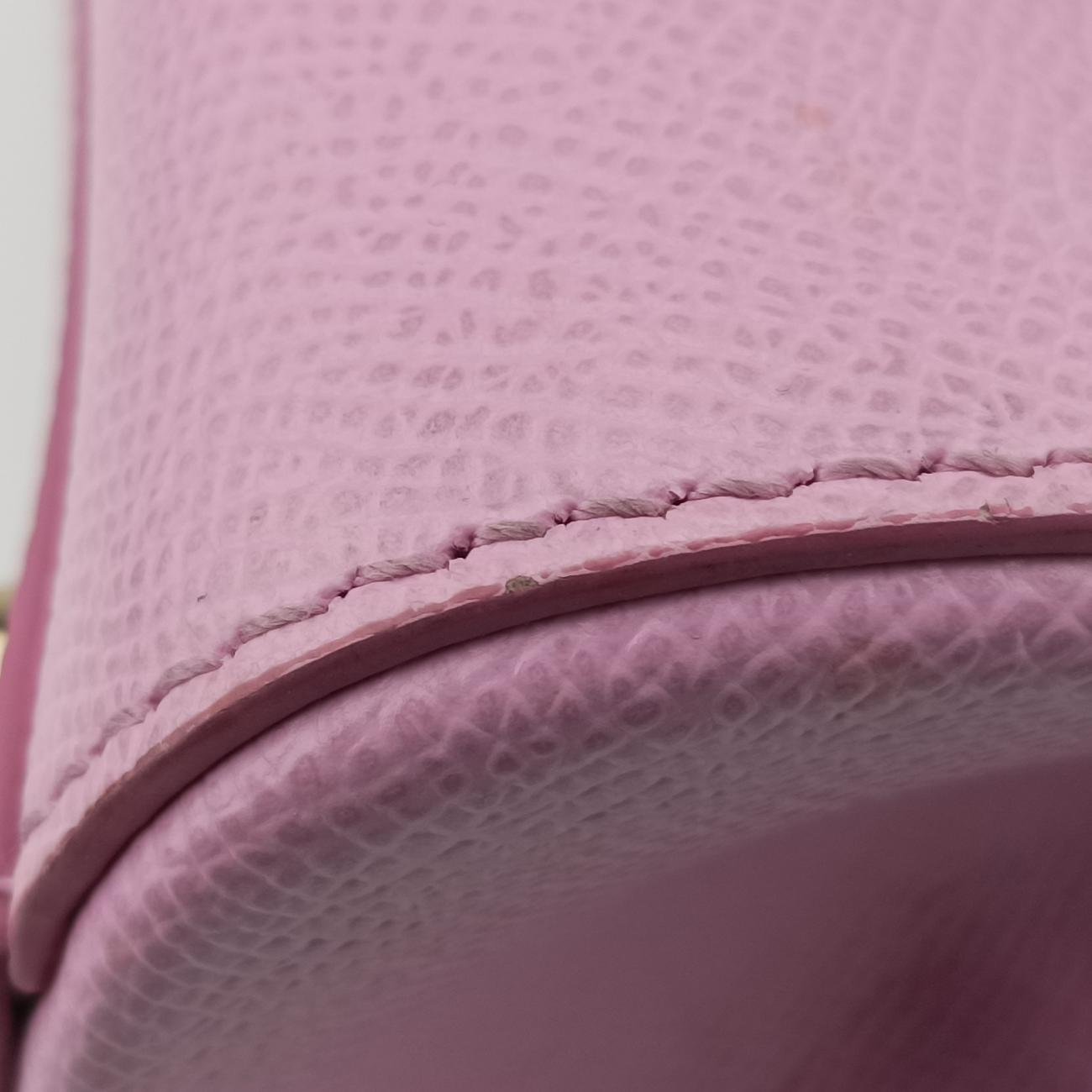 Miss Sicily Family Pink×multicolor Leather 40ミス シシリー ファミリー ピンク×マルチカラー レザー 40