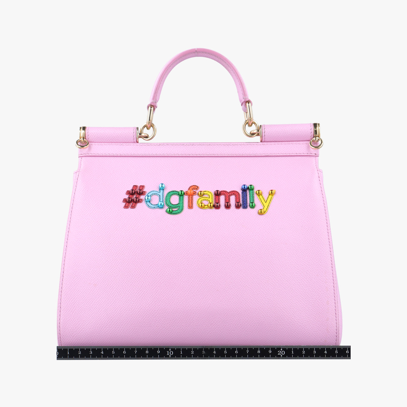 Miss Sicily Family Pink×multicolor Leather 40ミス シシリー ファミリー ピンク×マルチカラー レザー 40