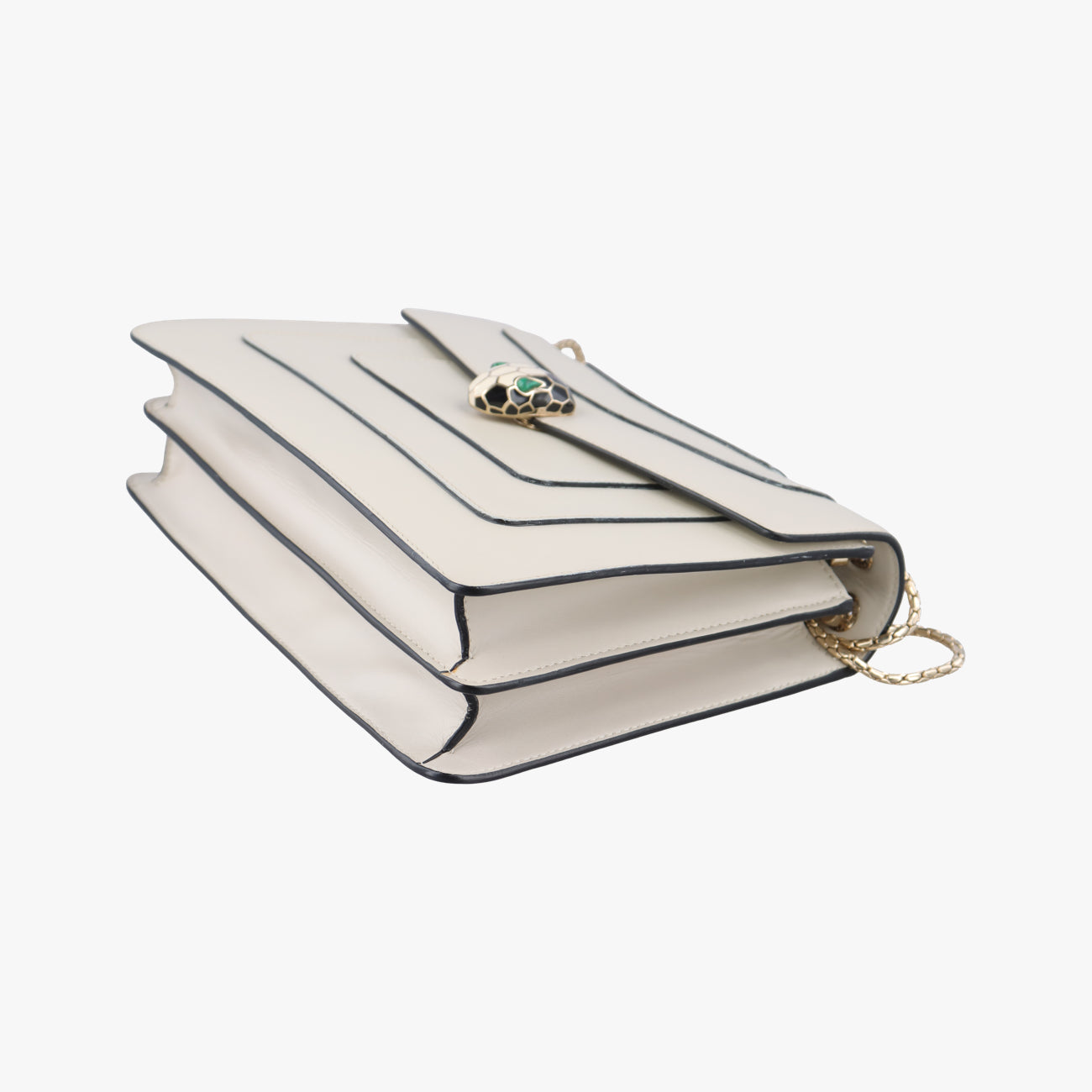 SERPENTI FOREVER White Leather MM.F12.35107セルペンティ フォーエバー ホワイト レザー MM.F12.35107