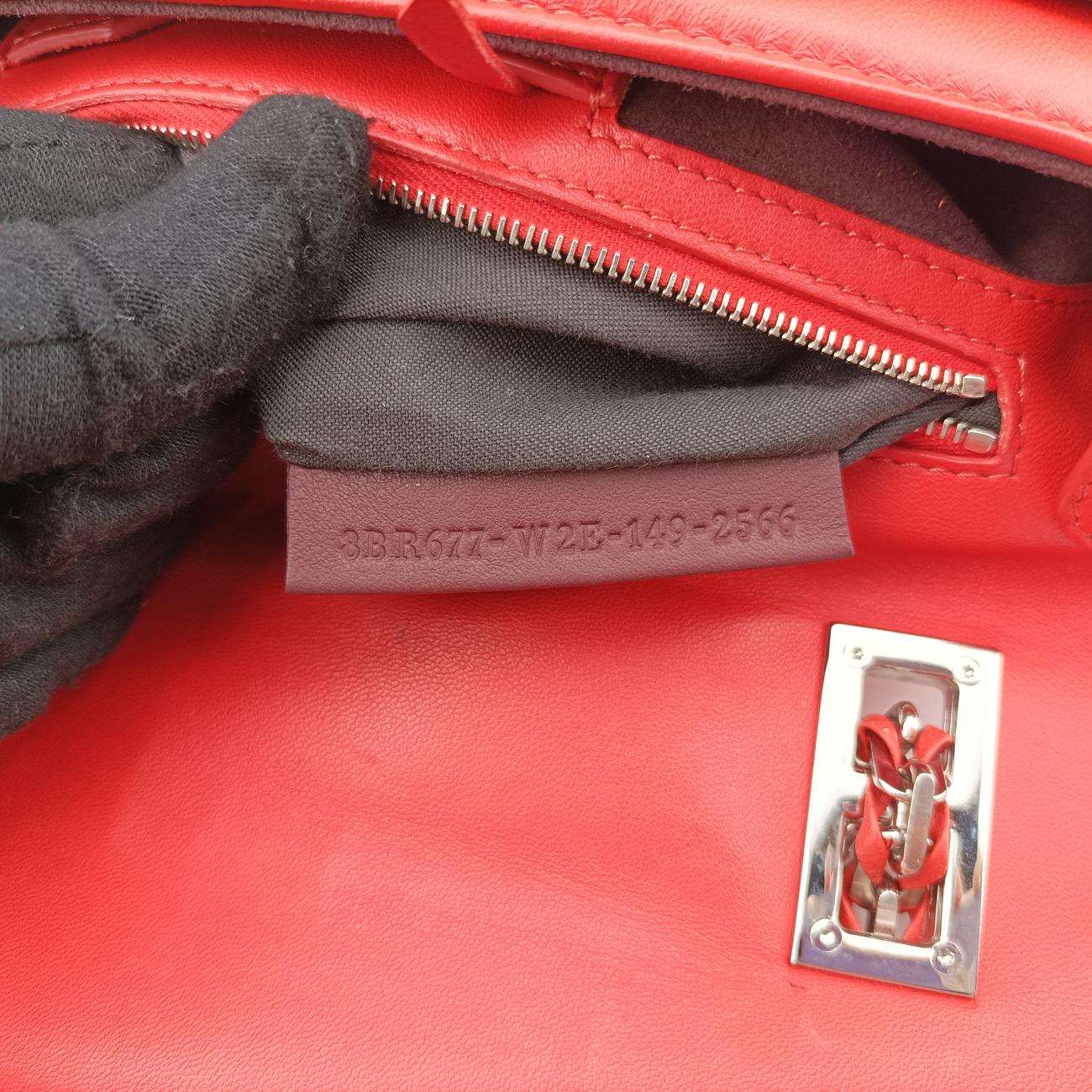 Be Baguette Red×Brown Leather 8BR677 8BR677-W2E-149-2566ビー バゲット レッド×ブラウン レザー 8BR677 8BR677-W2E-149-2566