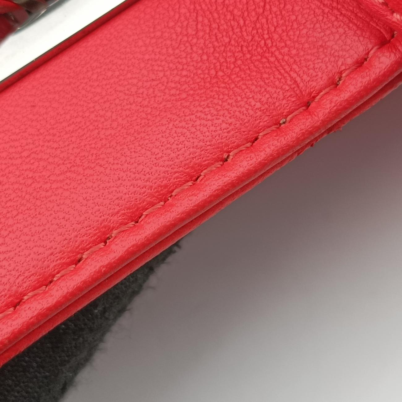 Be Baguette Red×Brown Leather 8BR677 8BR677-W2E-149-2566ビー バゲット レッド×ブラウン レザー 8BR677 8BR677-W2E-149-2566