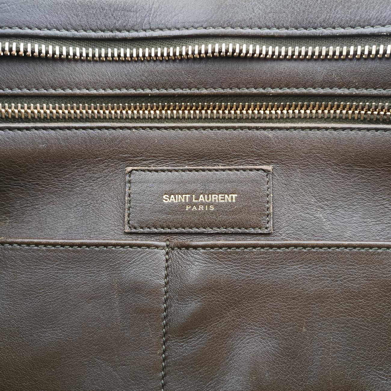 Y Ligne Petit Cabas Green Leather 311208 311208.527411Yライン プチカバス グリーン レザー 311208 311208.527411