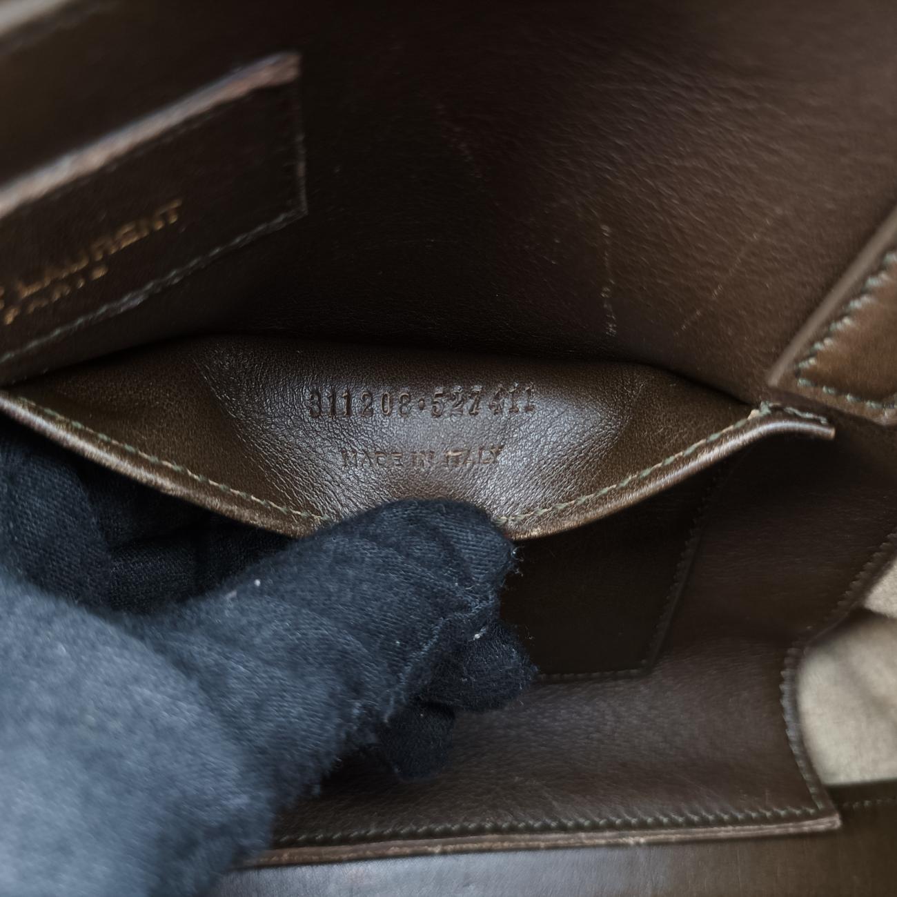 Y Ligne Petit Cabas Green Leather 311208 311208.527411Yライン プチカバス グリーン レザー 311208 311208.527411