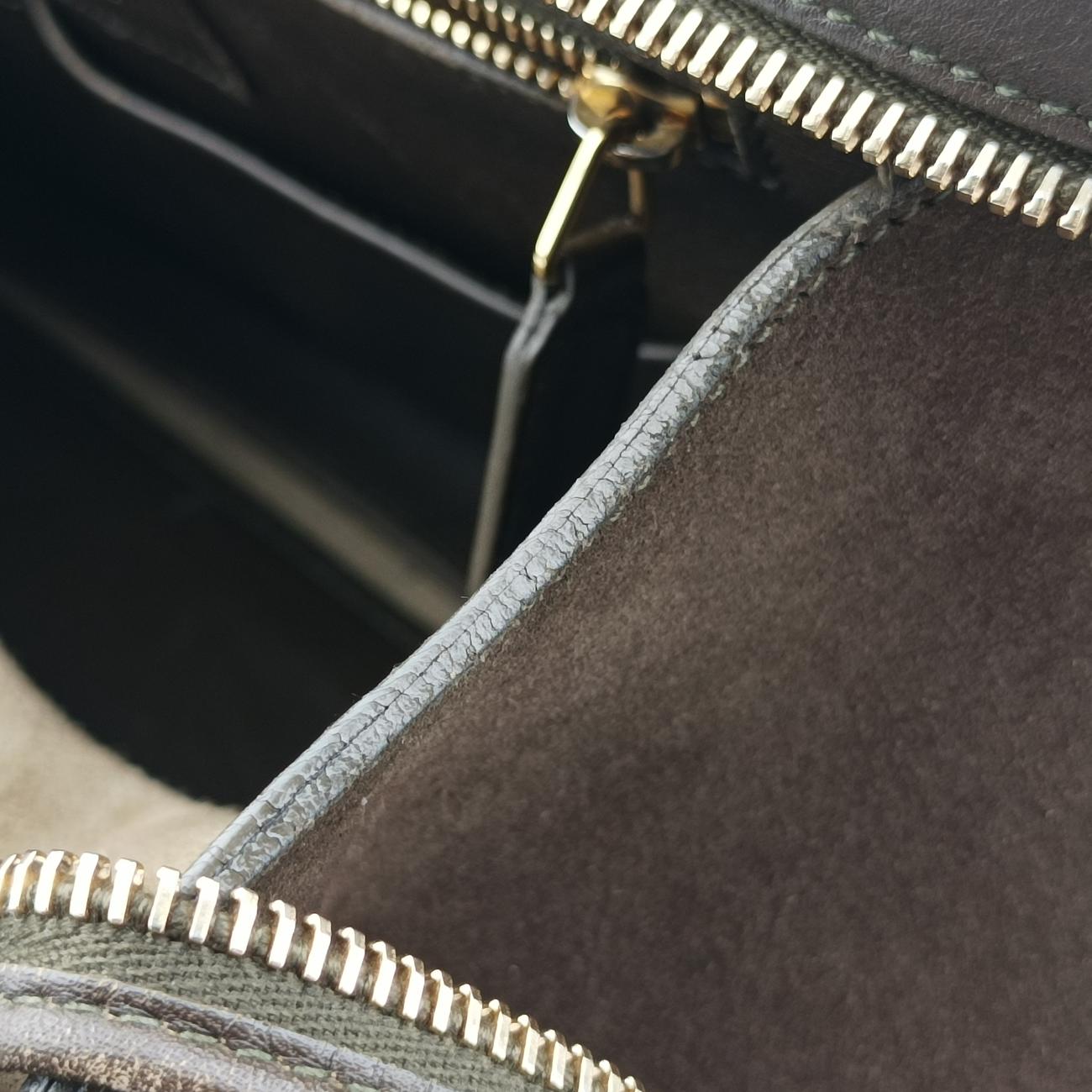 Y Ligne Petit Cabas Green Leather 311208 311208.527411Yライン プチカバス グリーン レザー 311208 311208.527411