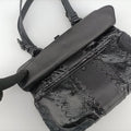 Intrecciato Black Leather×snakeskin B02434049Uイントレチャート ブラック レザーｘヘビ革 B02434049U