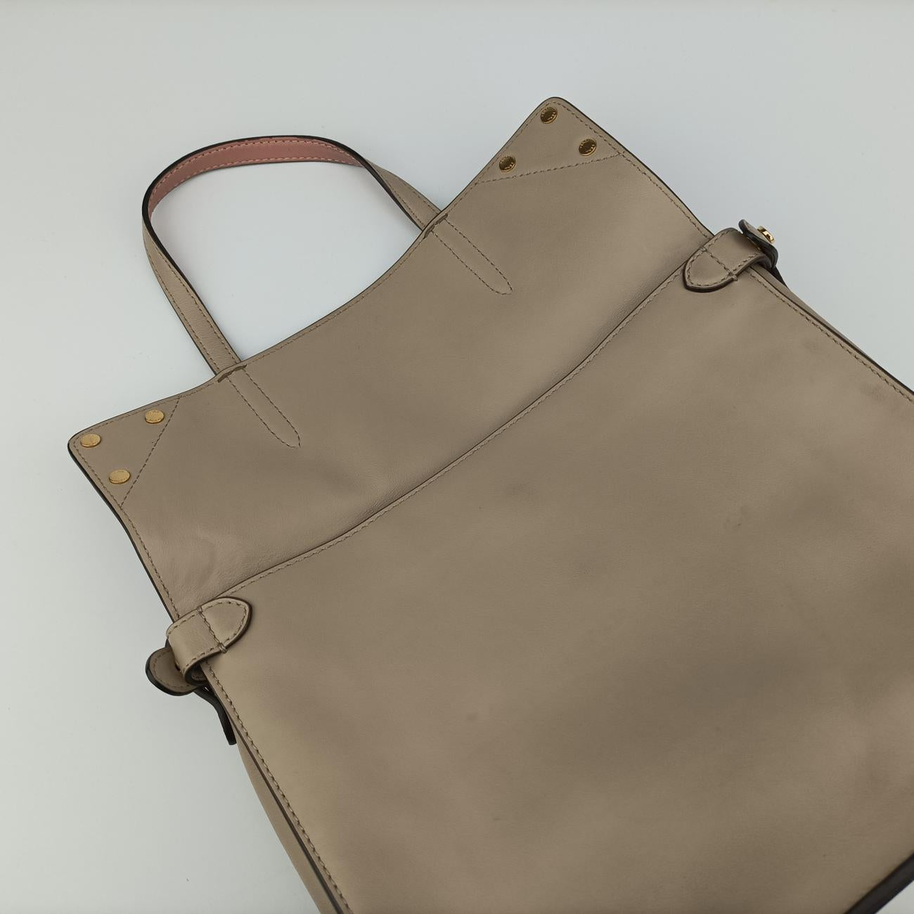 Flip Beige x Pink x Brown Leather 8BT303 8BT303-A6CG-208-10429フリップ ベージュ×ピンク×ブラウン レザー 8BT303 8BT303-A6CG-208-10429