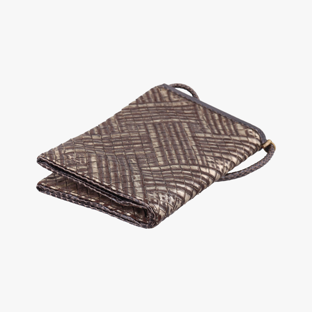 intrecciato Multicolour Snakeskin x Canvas 183269 VEGE1 2083 EPEV 2007 3753 Aイントレチャート マルチカラー ヘビ革×キャンバス 183269 VEGE1 2083 EPEV 2007 3753 A