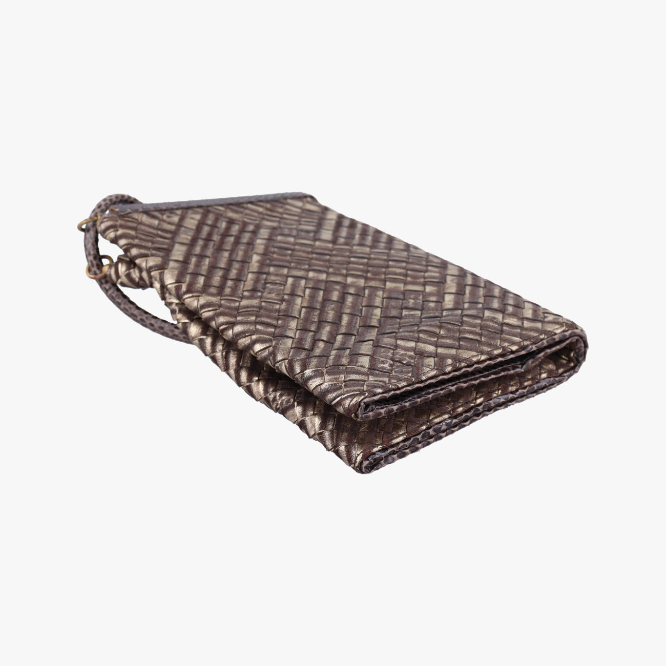 intrecciato Multicolour Snakeskin x Canvas 183269 VEGE1 2083 EPEV 2007 3753 Aイントレチャート マルチカラー ヘビ革×キャンバス 183269 VEGE1 2083 EPEV 2007 3753 A