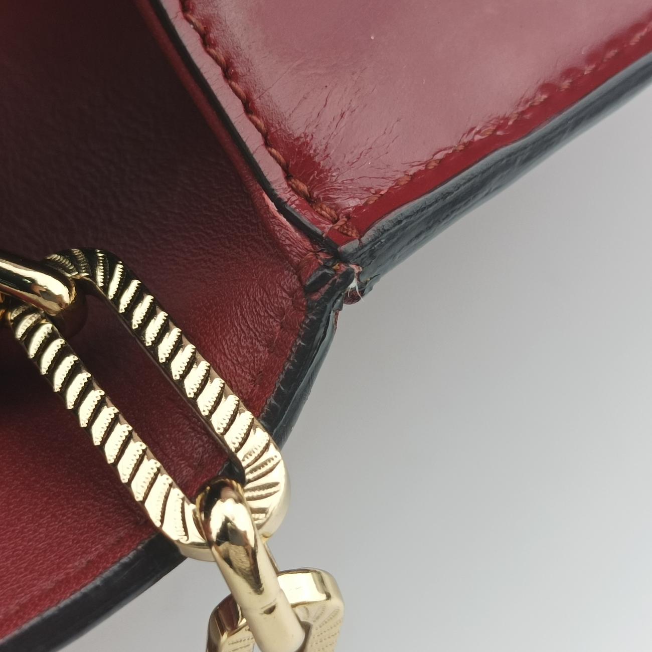 Broche Beetle Print Red×Multicolour Leather 466434 F022834740ブロッシュビートルプリント レッド×マルチカラー レザー 466434 F022834740