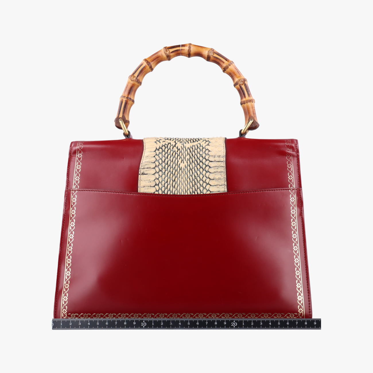 Broche Beetle Print Red×Multicolour Leather 466434 F022834740ブロッシュビートルプリント レッド×マルチカラー レザー 466434 F022834740