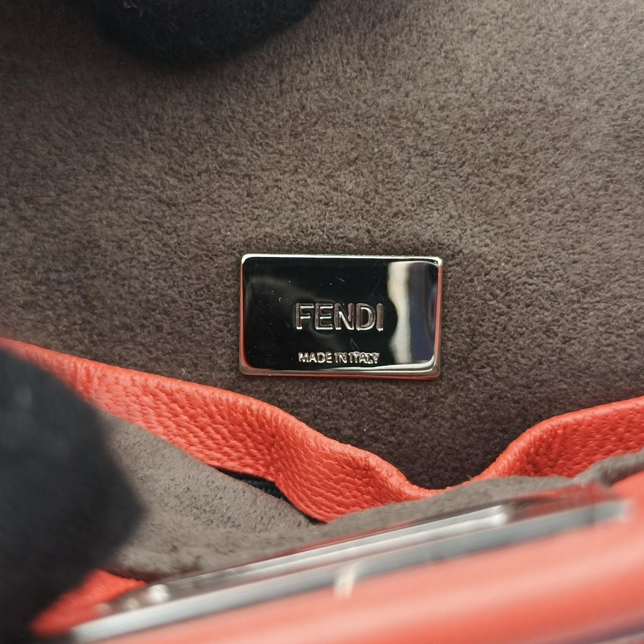 Micro Peekaboo Orange Leather 8M0355 8M0355-K47-158-9290マイクロピーカブー オレンジ レザー 8M0355 8M0355-K47-158-9290