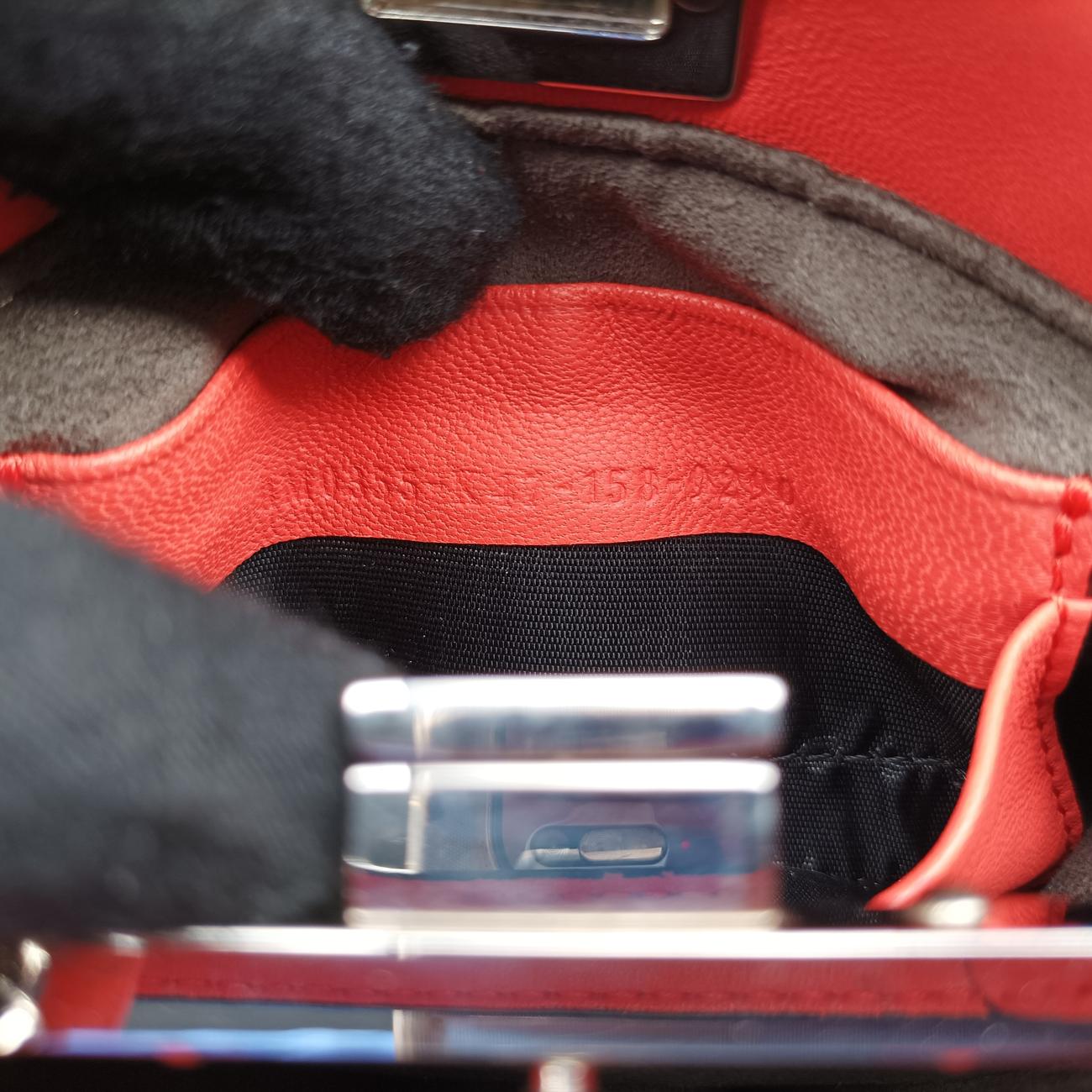 Micro Peekaboo Orange Leather 8M0355 8M0355-K47-158-9290マイクロピーカブー オレンジ レザー 8M0355 8M0355-K47-158-9290