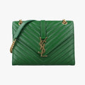 ENVELOPE Green Leather 381667 DMR381667.0115エンベロープ グリーン レザー 381667 DMR381667.0115