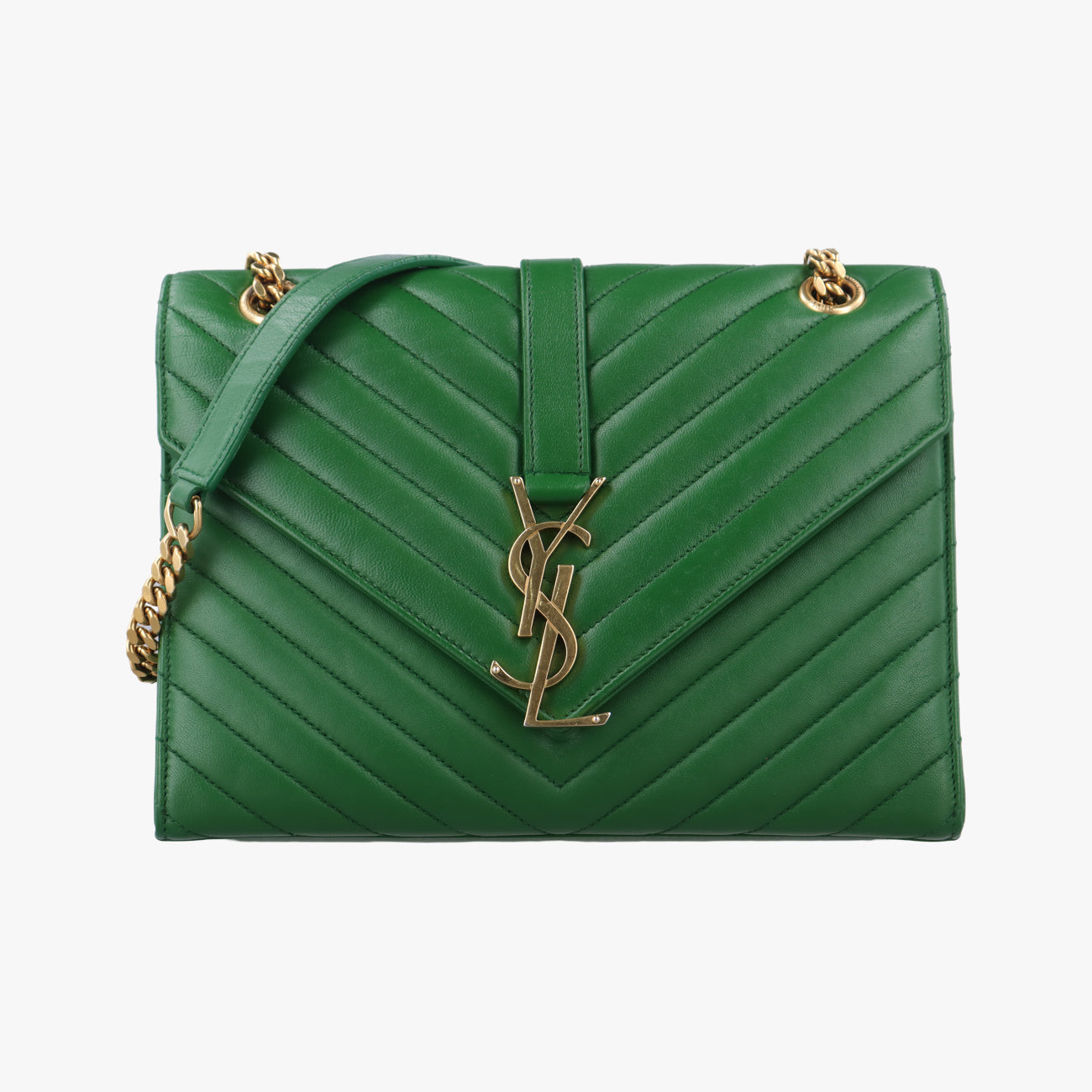 ENVELOPE Green Leather 381667 DMR381667.0115エンベロープ グリーン レザー 381667 DMR381667.0115