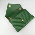 ENVELOPE Green Leather 381667 DMR381667.0115エンベロープ グリーン レザー 381667 DMR381667.0115