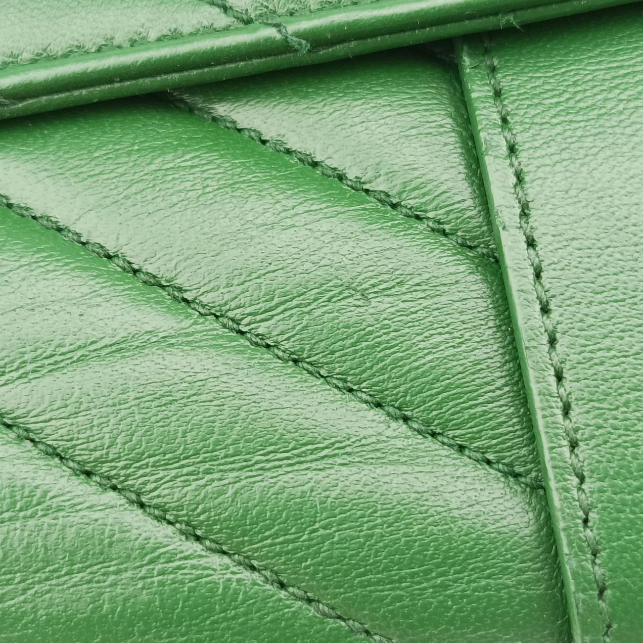 ENVELOPE Green Leather 381667 DMR381667.0115エンベロープ グリーン レザー 381667 DMR381667.0115