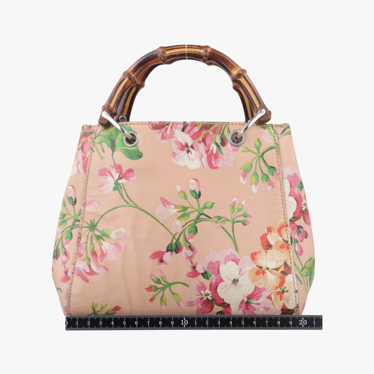 Bamboo Shopper Beige×Multicolour Leather 368823 C019249156バンブーショッパー ベージュ×マルチカラー レザー 368823 C019249156