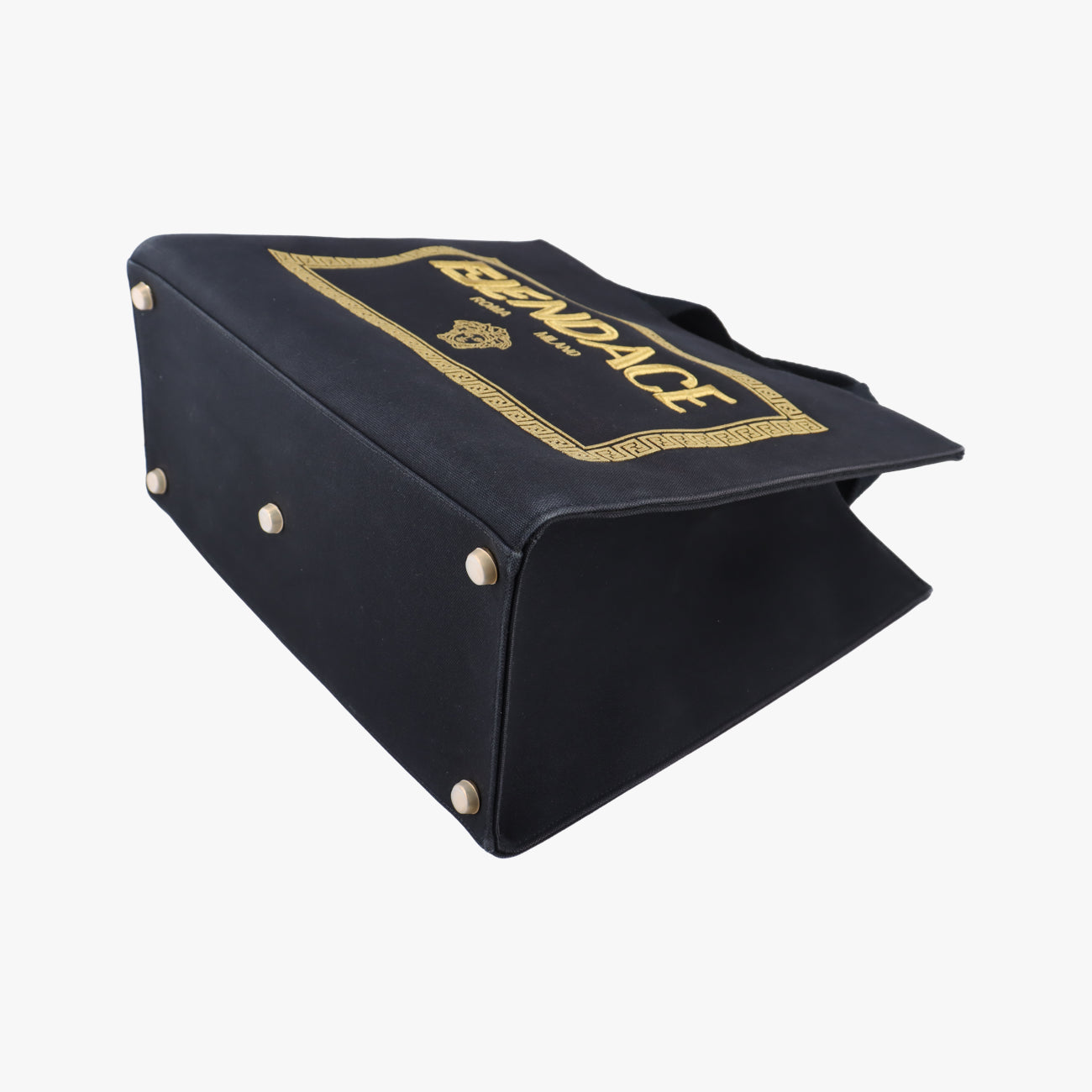 Fendace La Medusa Black canvas 8BH395 8BH395-AJIA-228-3262サンシャイン ブラック キャンバス 8BH395 8BH395-AJIA-228-3262