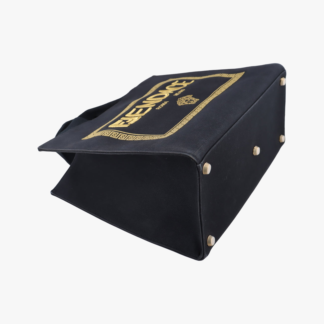 Fendace La Medusa Black canvas 8BH395 8BH395-AJIA-228-3262サンシャイン ブラック キャンバス 8BH395 8BH395-AJIA-228-3262