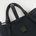 Roma Intrecciato Navy lambskin B03185037Bローマ イントレチャート ネイビー ラムスキン B03185037B