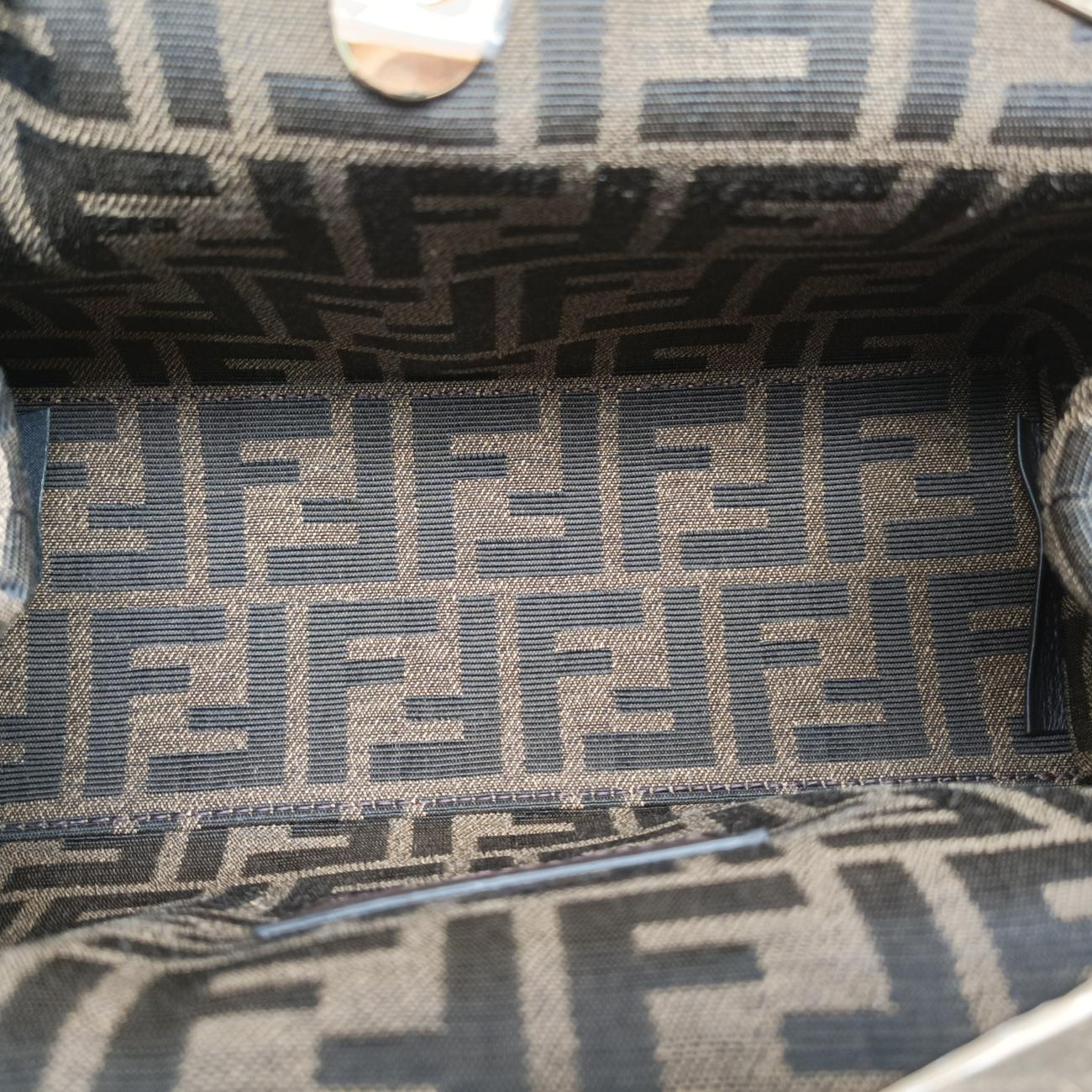 フェンディFendiファースト スモールホワイト×イエローキャンバス8BP1298BP129-AJQC-228-10429