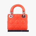Lady Dior Orange lambskin 18-MA-0145レディディオール オレンジ ラムスキン 18-MA-0145