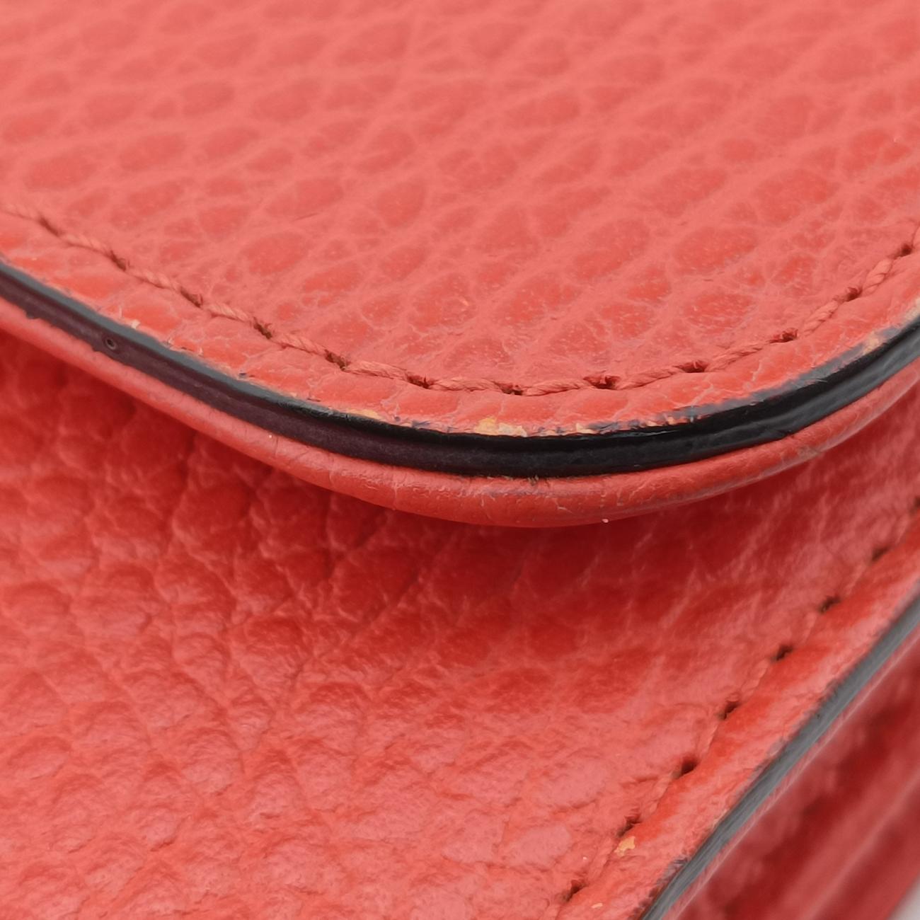 Interlocking G Orange Leather 510304 E026854224インターロッキングG オレンジ レザー 510304 E026854224